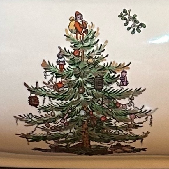 🎄🌟3xHP🌟VTG Spode of England Christmas Tree Gold Teapot - Picture 3 of 16